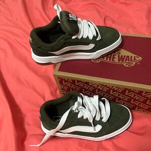 Vans Kids Olive Green Sneakers